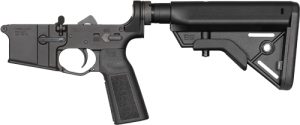 NLA COMPLETE AR15 LOWER FORGED - B5 BRAVO STOCK BLACK