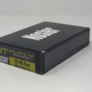 Nosler 25-06 Rem Ammunition NOS40071 115 Grain Ballistic Tip 20 Rounds