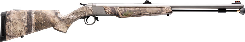 CVA WOLF V2 209M 50CAL 24" - FIBER OPTIC SS/REALTREE APX