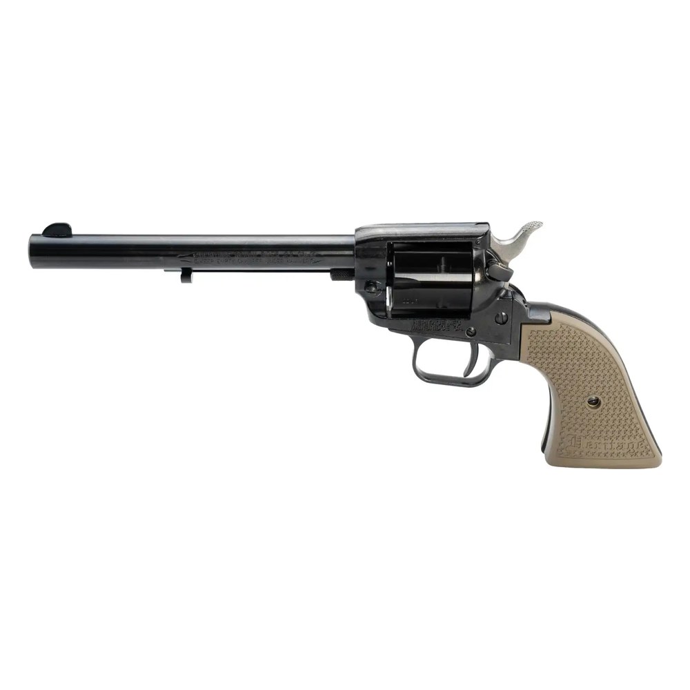 HERITAGE MANUFACTURING 22LR BLUE 6.5″ FS FDE POLY
