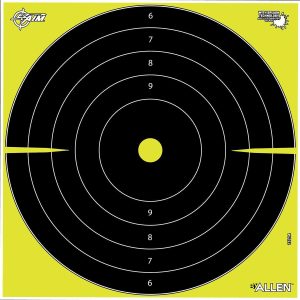 Allen EZ AIM Non-Adhesive Splash Bullseye 12x12- 12/ct
