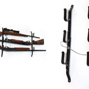 Allen Three Gun Locking Gun Rack with Steel Construction