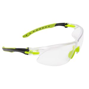 Allen ULTRX Keen Youth Safety Glasses Lime Green with Clear Lenses