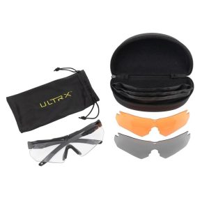 Allen ULTRX Admiral Safety Glasses Assorted Lenses 3/ct