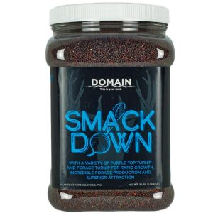 Domain Smack Down Food Plot Seed 1/2 Acre 3 lbs