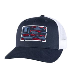 Huk Trophy Flag Trucker Hat Naval Academy