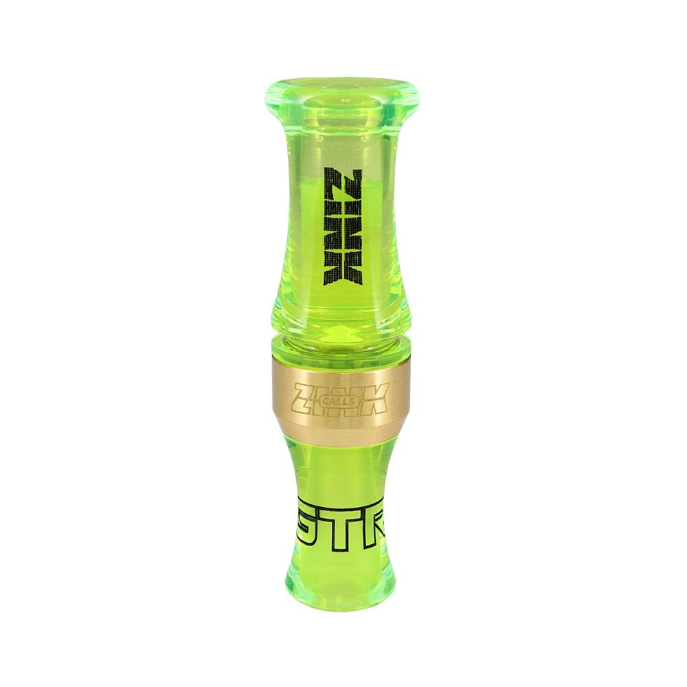 Zink Green Top Rocker Duck Mouth Call Green Interference