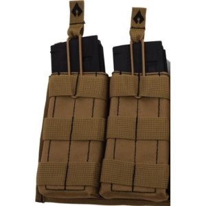 Advance Warrior Solutions Open Top Double Mag Pouch Tan