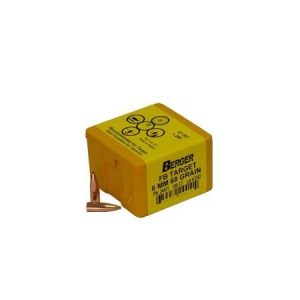 Berger Match Grade Target Bullets 6mm .243" 68 gr FB Target 100/rd