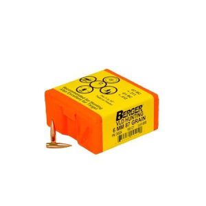 Berger Match Grade Hunting Bullets 6mm .243" 87 gr VLD Hunter 100/rd