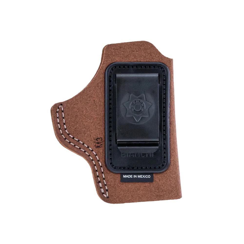 Bianchi Model 6 IWB Holster for Colt Detective Special 4" Brown Suede RH