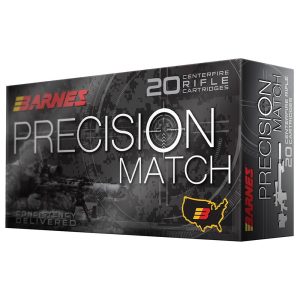 Barnes Precision Match Rifle Ammunition 5.56X45 NATO 85 gr OTM 20/ct