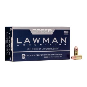 SPEER LAWMAN 9MM LUGER 147GR TMJ AMMO 1000RD CASE