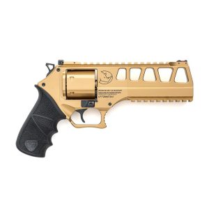 Chiappa Rhino 60DS Handgun .44 Rem Mag 6" Barrel Gold PVD Finish  Adjustable Rear Sight Hogue Rubber Grip