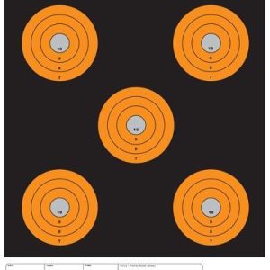 Champion Shotkeeper Targets Orange 5 Bull Large 12/Pack