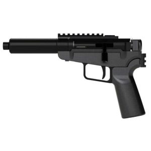 Dark Mountain Stowaway Handgun 9mm Luger Single Shot 5" 1/2x28 Threaded Barrel Black with Brace Adapter