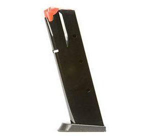 Magnum Research Baby Desert Eagle Magazine Full and Semi-Compact Polymer Base .40 S&W 12/rd Black Steel