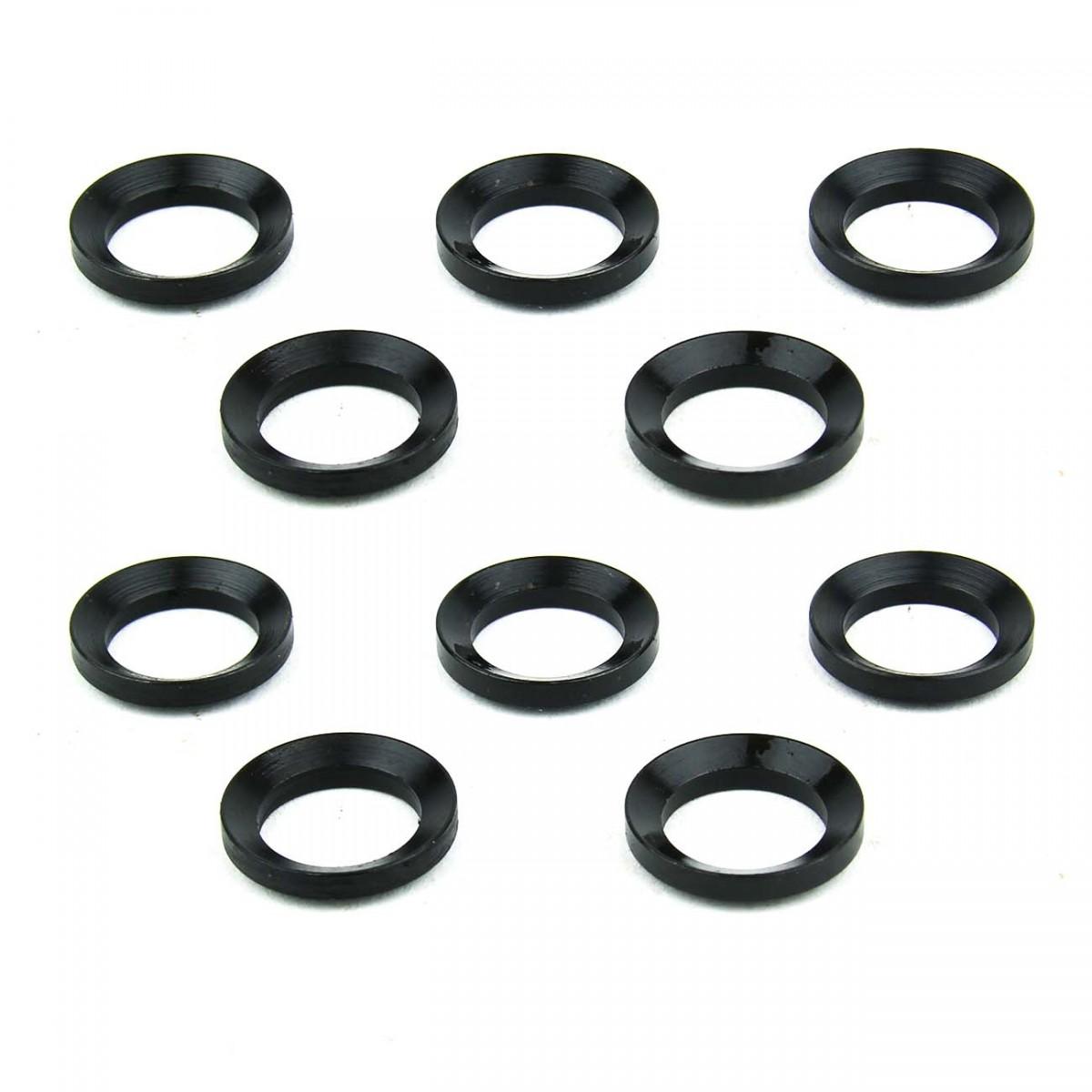 TacFire AR-15/.223 Muzzle Brake Crush Black Washers - 10/ct