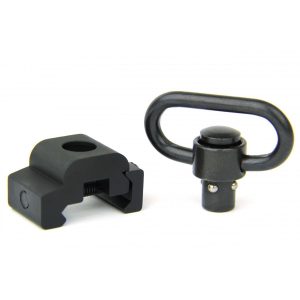 TacFire Sling Rail Mount w/QD Push Button Swivel