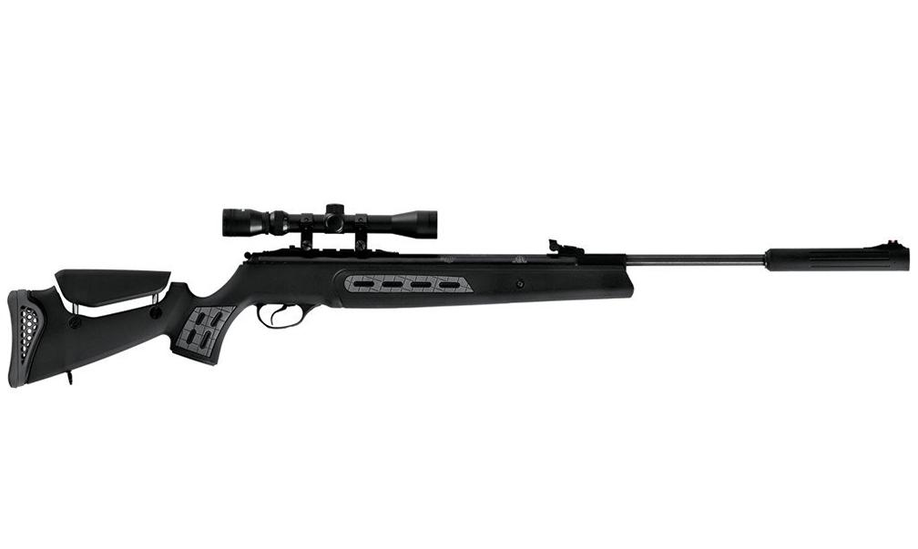Hatsan Mod 125 Spring Sniper Combo 25 Caliber Airgun 900fps Black