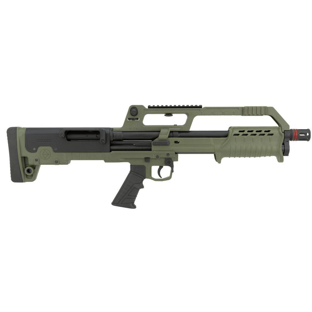 Escort Bulltac Shotgun 12 ga 3" Chamber 5rd Magazine 18" Barrel OD Green