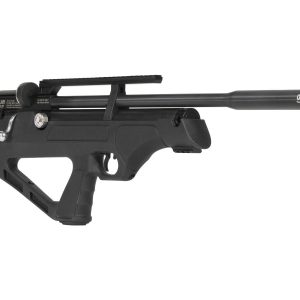 Hatsan FlashPup Syn .25 Cal QE Adv Poly Bullpup Air Rifle - 2 mags/Single-Shot Tray 900 fps