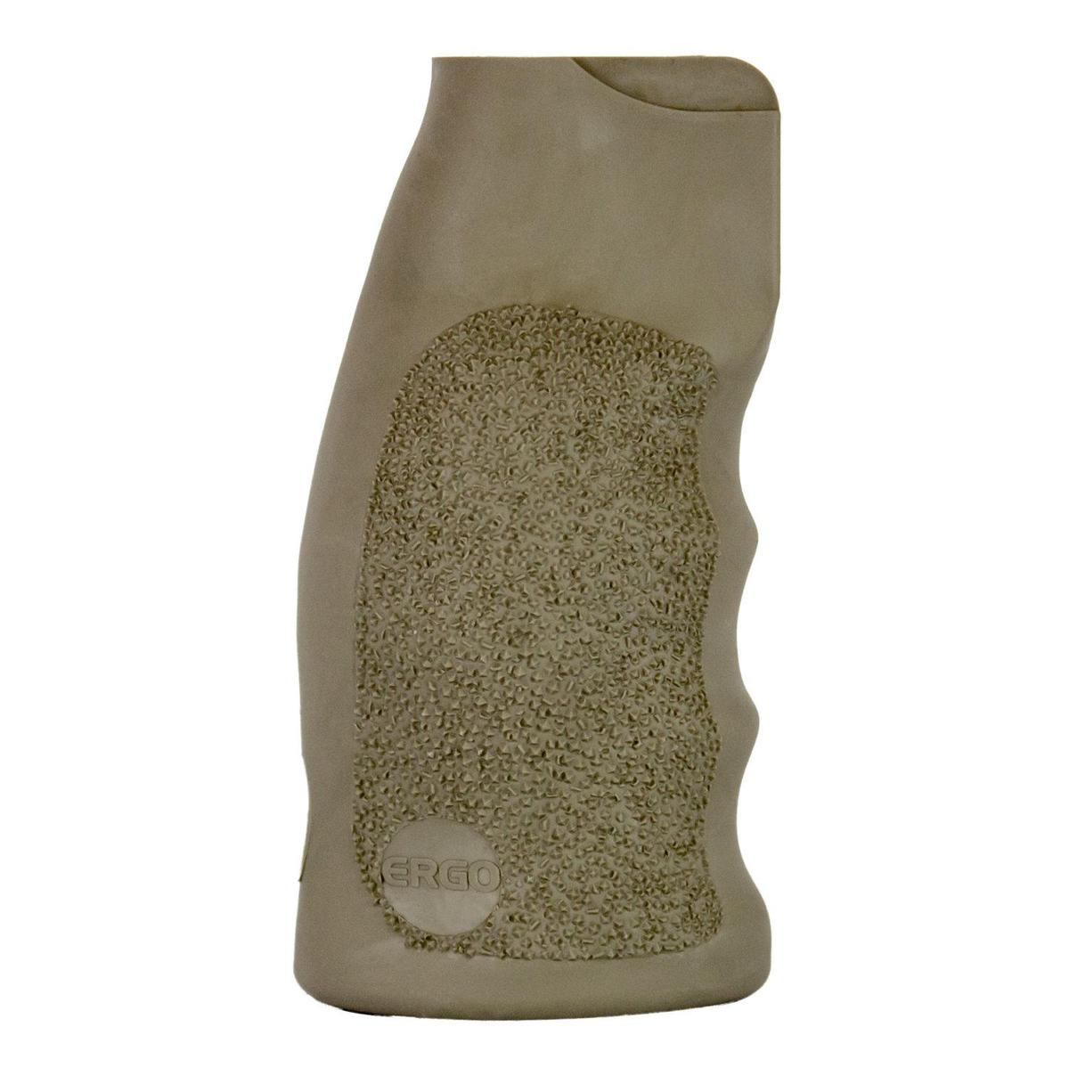 ERGO TACTICAL DELUXE ZERO ANGLE GRIP DARK EARTH