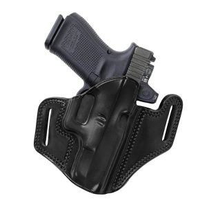 Galco Combat Master 2.0 Belt Holster for Glock 43/43x With or Without Red Dot Black RH