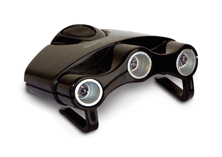 GSM Orion Hat Clip 3-LED Light