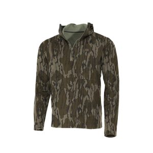 Muddy DV8 Quest Midweight Quarter Zip Hoodie Mossy Oak Bottomland 2XL