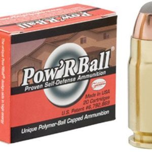 Glaser Pow'RBall Handgun Ammunition .357 SIG 100 gr JHP 1600 fps 20/ct