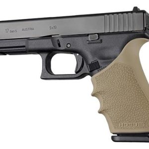 Hogue HandAll Beavertail Grip Sleeve Glock 17 G17L G19X G34 G34 MOS Gen 1-2-5-Flat Dark Earth