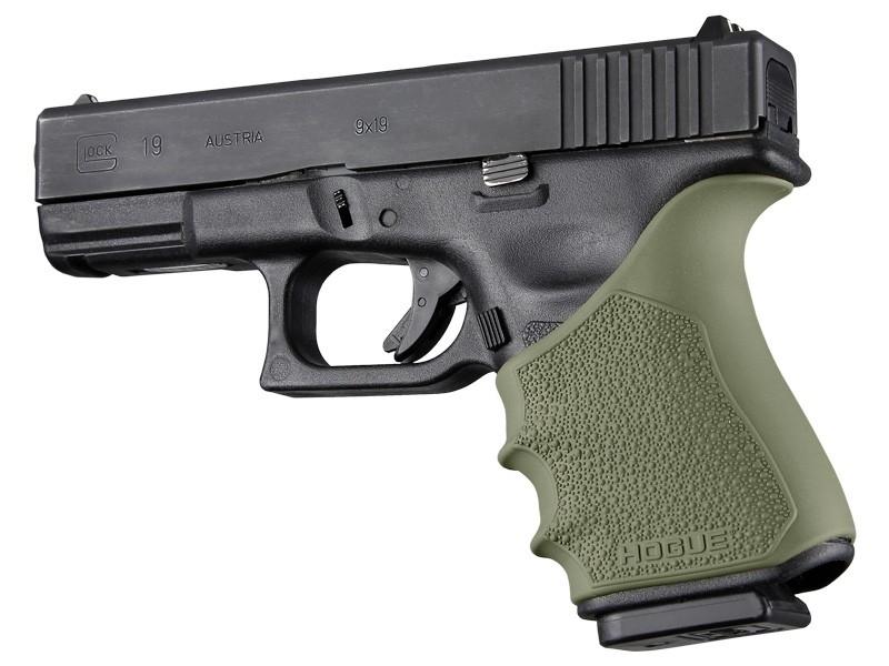 HandAll Beavertail Grip Sleeve Glock 19 Gen 3-4 OD Green