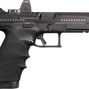 Hogue HandAll Beavertail Grip Sleeve CZ P-10 Full Size 9mm - Black