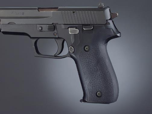 Hogue SIG Sauer P226 Rubber Grips Without Finger Grooves