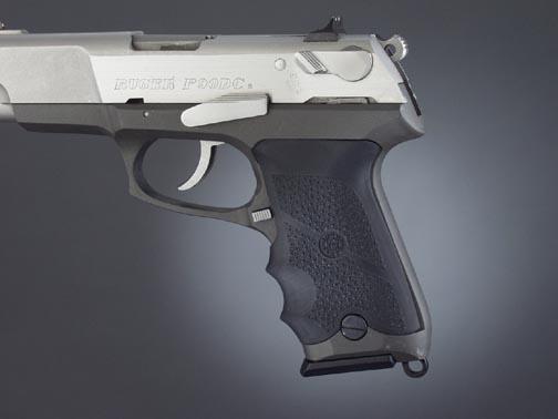 Hogue Ruger P85 P91 Rubber Grips with Finger Grooves