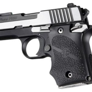 Hogue Ambi Safety Rubber Grip with Finger Grooves for SIG Sauer P938 Black