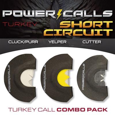 Power Calls Short Circuit Combo Pack Cluck/Purr Yelper Cutter