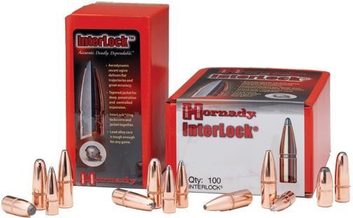 Hornady InterLock Bullets .45 cal .458" 350 gr RN 50/ct