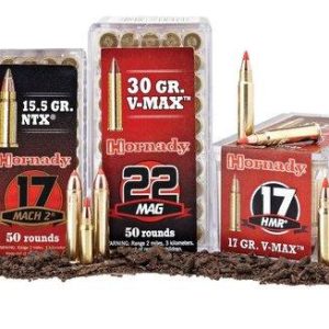 Hornady Rimfire Ammunition .22 WMR 30 gr V-MAX 2200 fps 200/rd