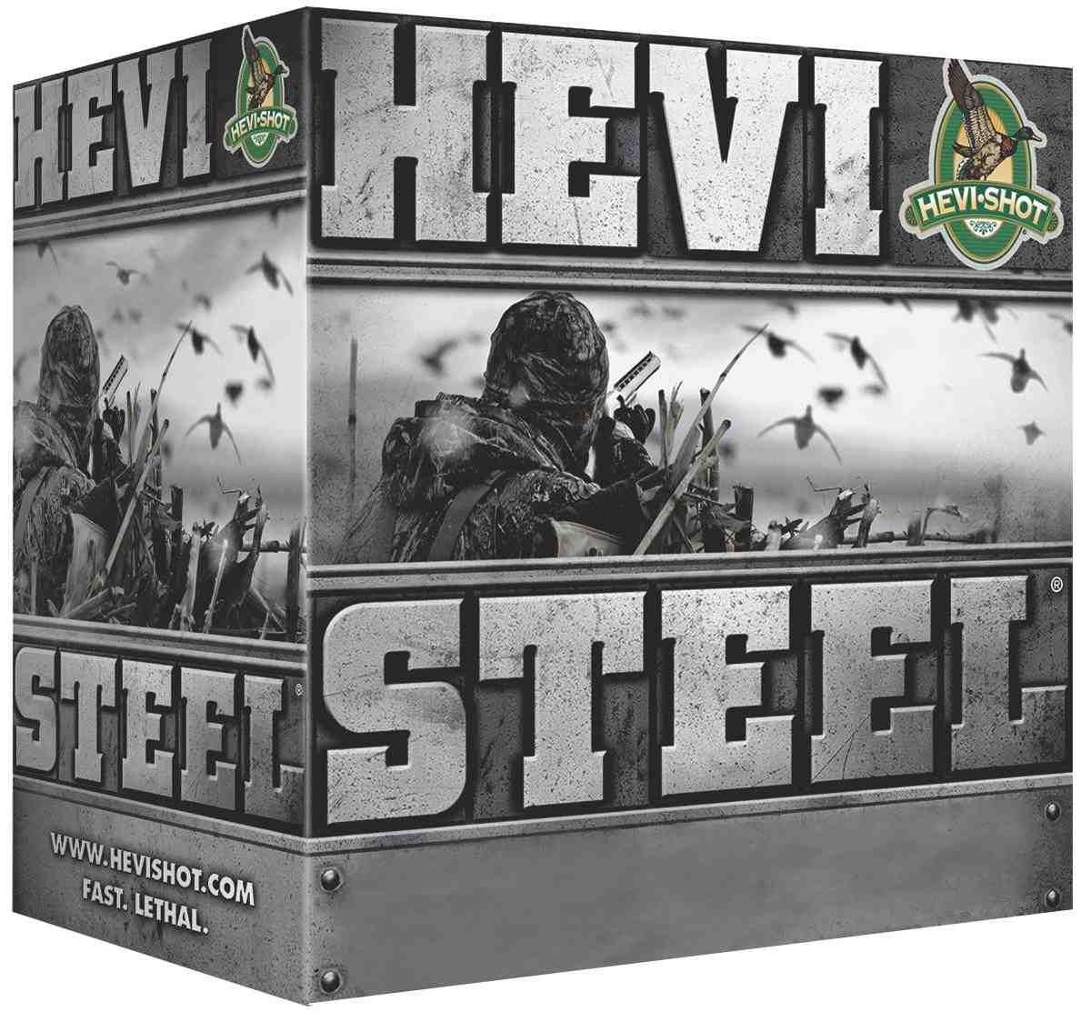 HEVI-Shot HEVI-Steel Shotshells 12 ga 3-1/2" 1-3/8 oz  1550 fps #3 25/ct