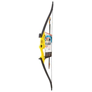 Bear Archery Traditional Youth Bow Flash 18lb Ambidextrous Yellow