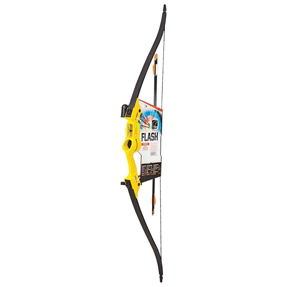 Bear Archery Traditional Youth Bow Flash 18lb Ambidextrous Yellow