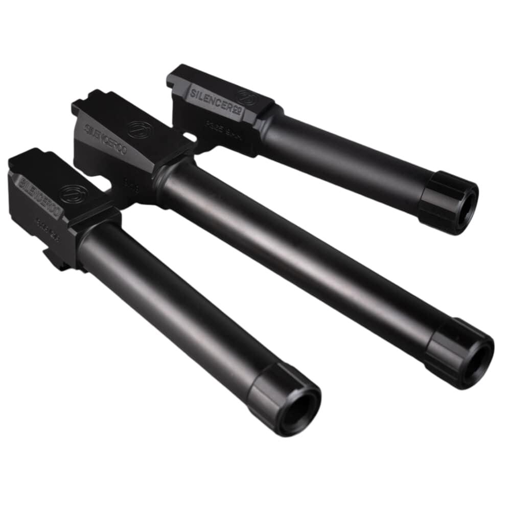 SilencerCo Threaded Barrel for Glock 22 .40 S&W 9/16x24 4.8" Black