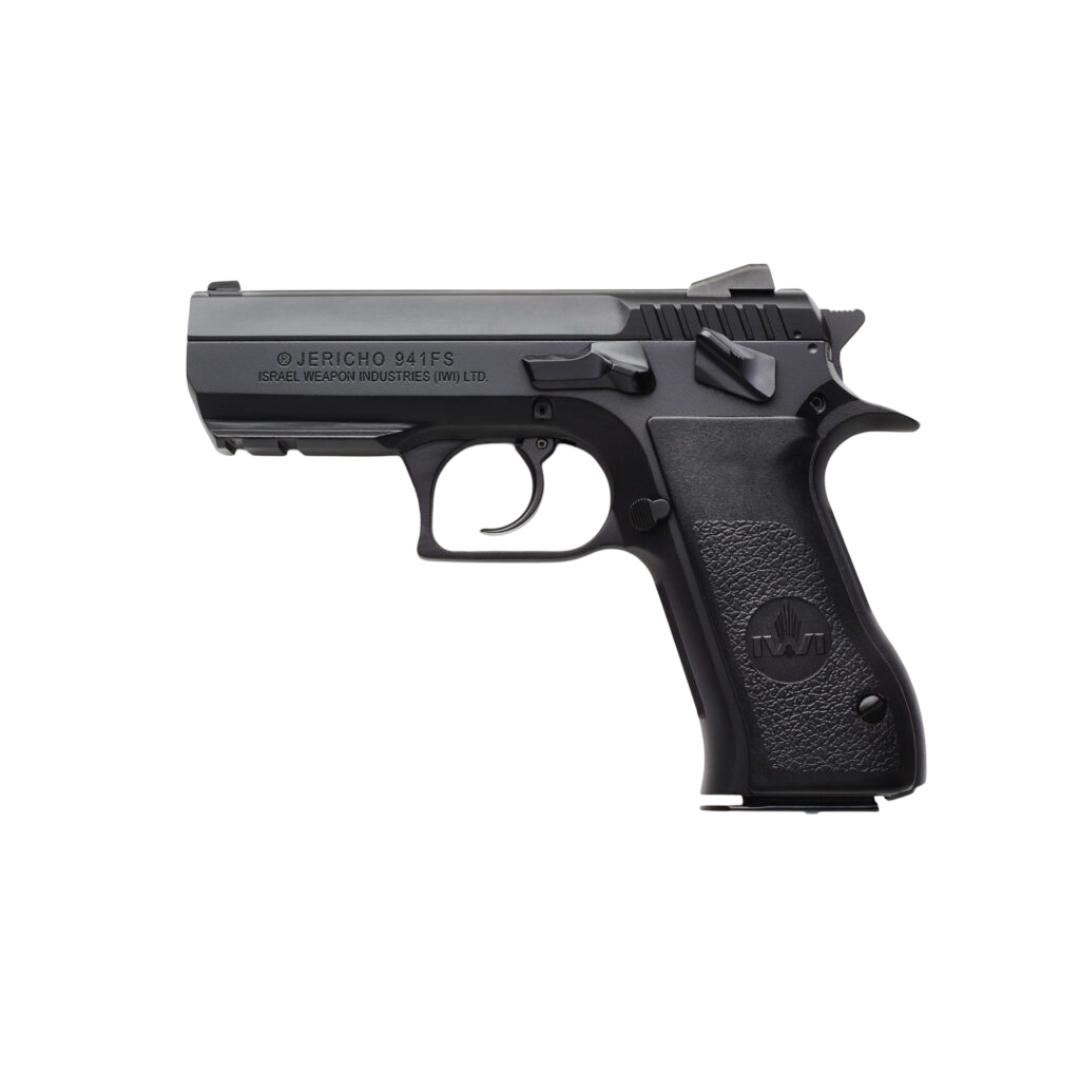 IWI Jericho 941 Mid Sized Steel Frame Handgun 9mm Luger 10rd Magazine(2) 3.8" Barrel Black