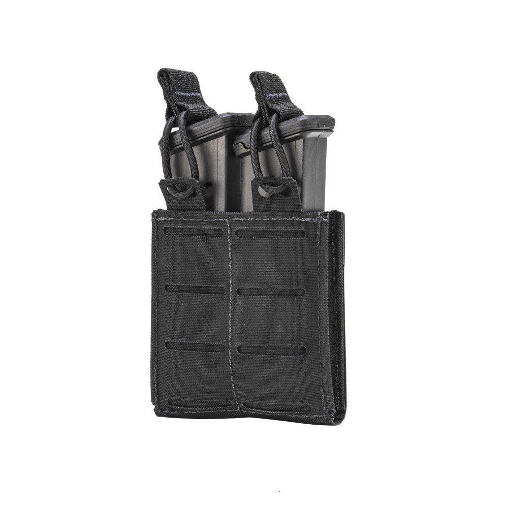TacShield RZR Molle Double Pistol Magazine Pouch Black