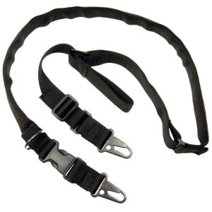 TacShield Warrior 2n1 Sling with HK Snap Hook 1.25" Black