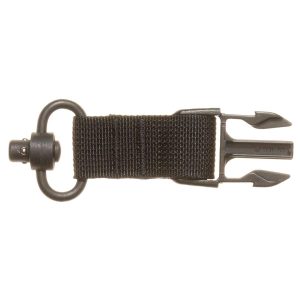 TacShield Side Release Buckle Attachment for QD Push Button Black