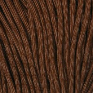 Mero 550 Paracord - 100' 550 lb Brown Chocolate