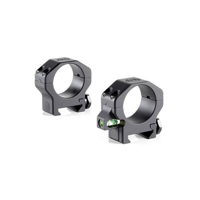 RPM Precision 35mm Low (.885'') Scope Rings with Co-linear Bubble Level